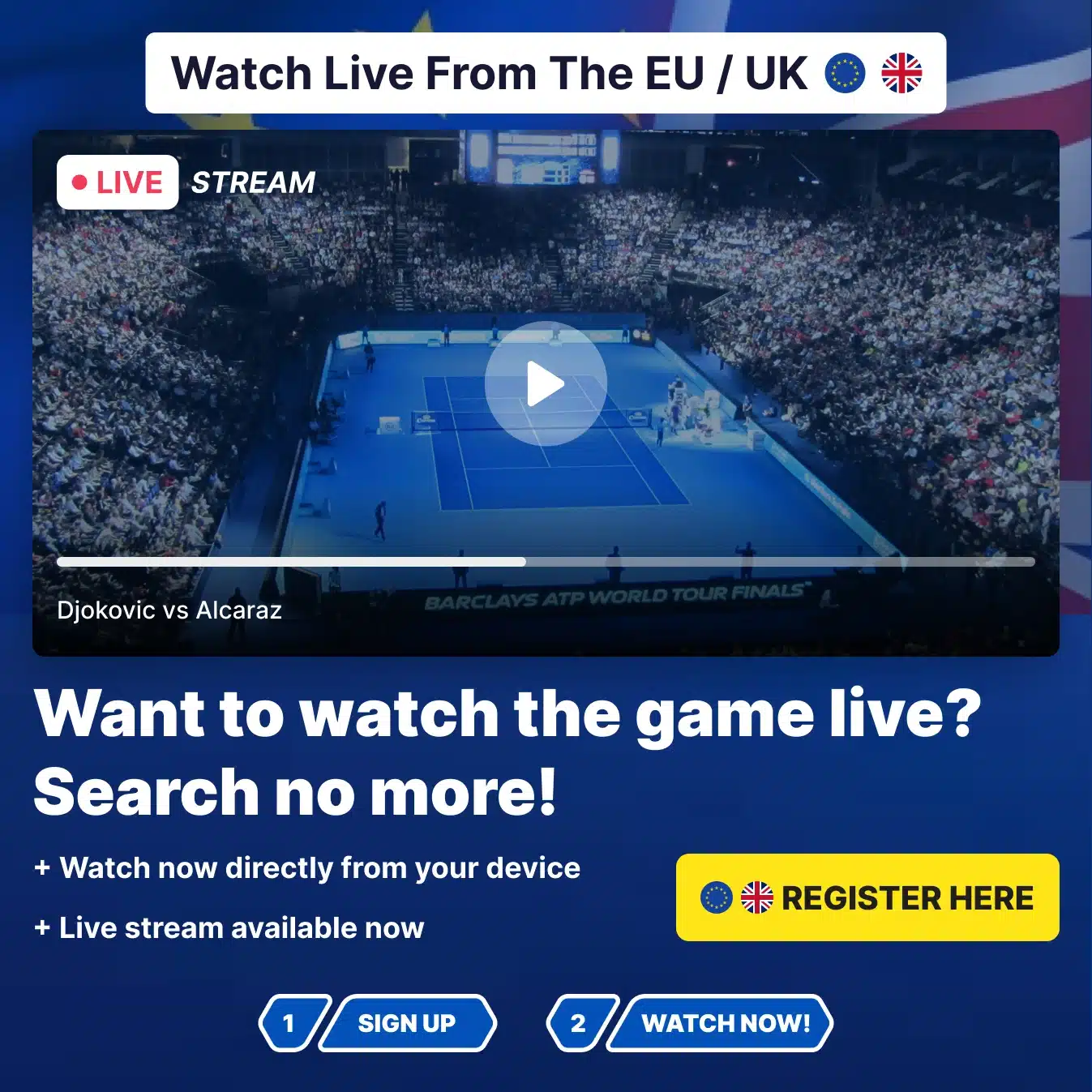 Watch Tennis In UK